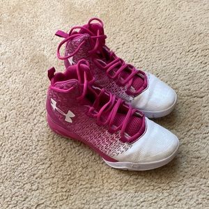 Under Armor Girls Basketball Sneakers